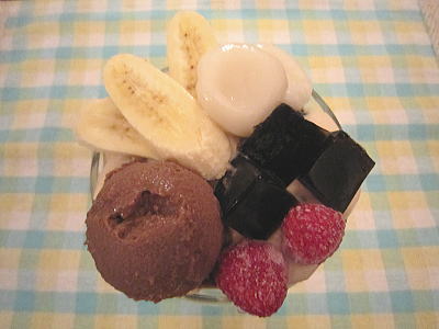 コーヒーゼリーパフェ