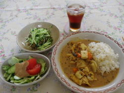 マダムカキフライの和カレー