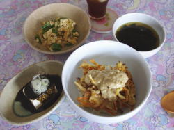 かき揚げ南蛮・他