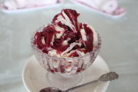 ブルーベリーリボンかき氷