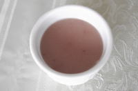 いちごのくずムース