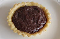 チョコバナナタルト