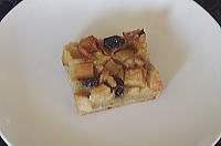 りんごとレーズンのミニケーキ
